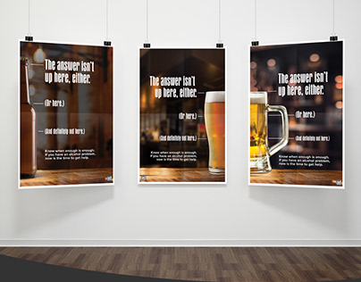 Alcohol Abuse PSA Posters
