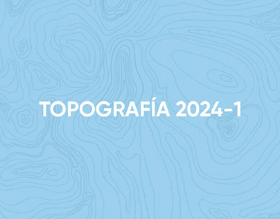 TOPOGRAFÍA 2024-1