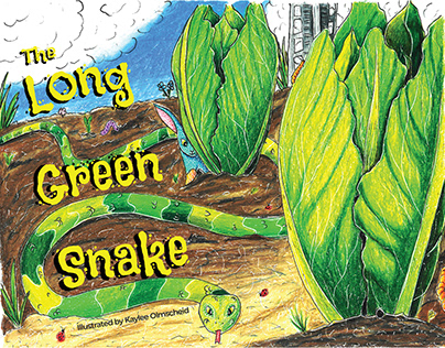 The Long Green Snake - Childrens Book