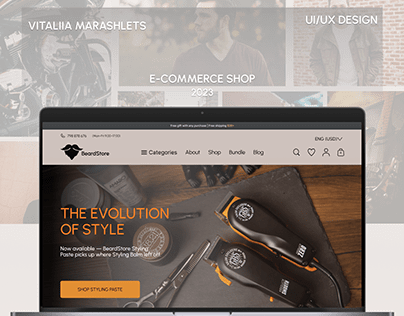 e-commerce BarberStore