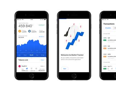 Wallet Tracker app