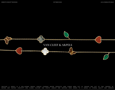 VAN CLEEF & ARPELS | Website Redesign Concept
