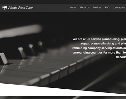 Piano Tuner Website