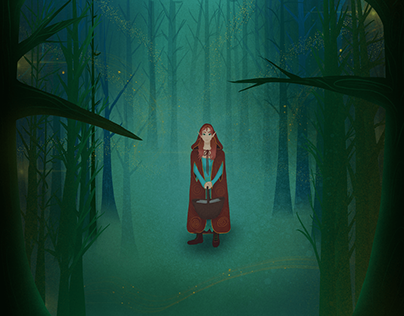 In The Dark Woods | Little Red Riding Hood