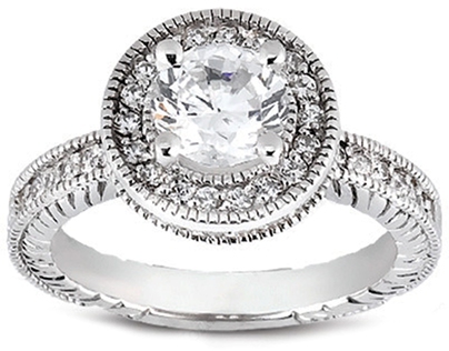 Diamond Bridal Fashion Ring Style #1082
