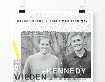 Wieden+Kennedy Poster Design