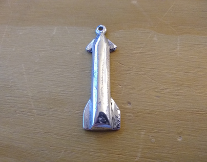 Project thumbnail - Sand Cast SpaceX Starship Jewelry/Keychains