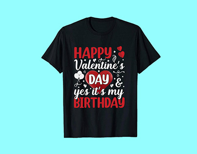 Happy valentine's day t-shirt design
