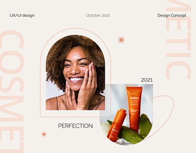 Perfection - skin care Landing page
