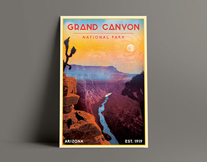 National Park Poster Series