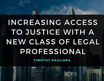 Increasing Access to Justice with a New Class
