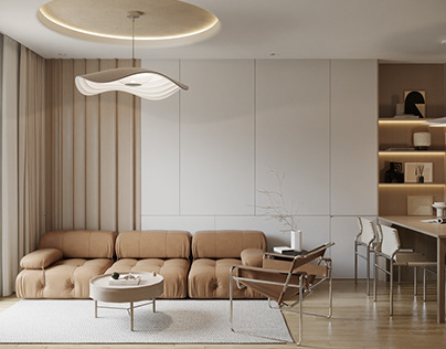 Modern - Minimalist, Simple Apartment