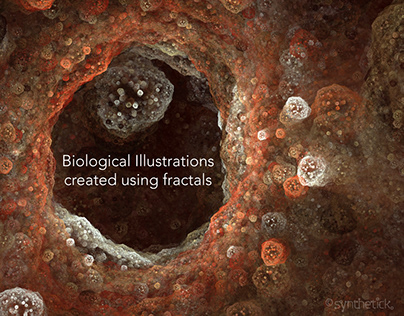 Biological Illustrations, created using fractals