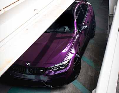 BMW M4 F82 Stage, Eldberry Purple - Private photoshoot