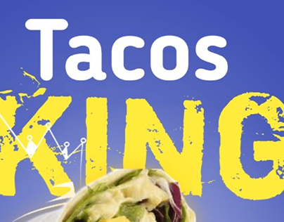 Design social media tacos king par pixellab