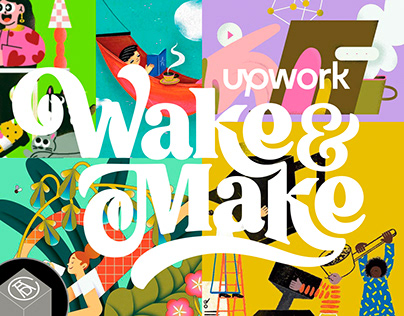 Wake & Make wordmark