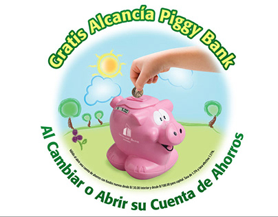 Credicorp Bank - Piggy Bank
