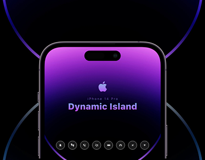 Iphone 14 pro - Dynamic Island design & Interaction