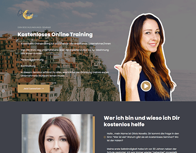 Online Training Website Design