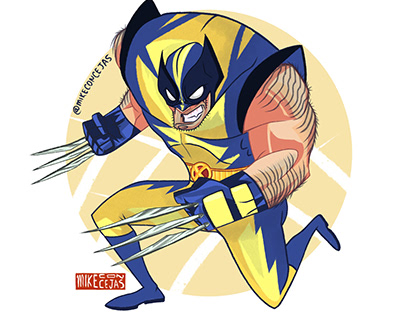 X-Men Charaters Stickers