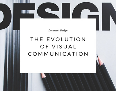 The Evolution of Visual Communication