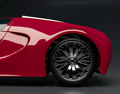 Project thumbnail - Buggati Veyron 3D Model