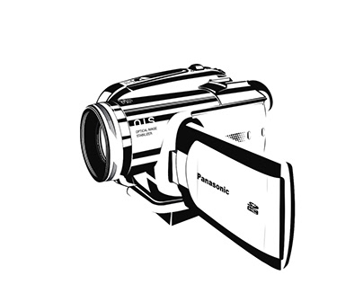 Graphic Translation- Panasonic Video Camera