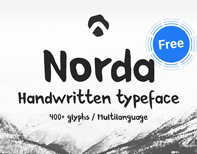 Norda Handwritten Font