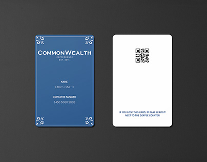 Commonwealth Coffeehouse and Bakery Keycard