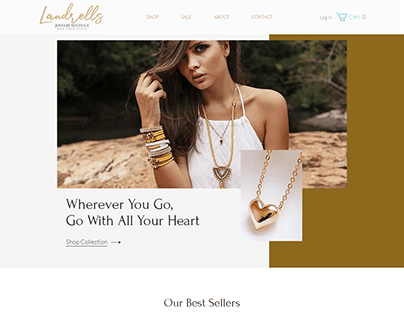 Landrells Jewelry - Website Redesign