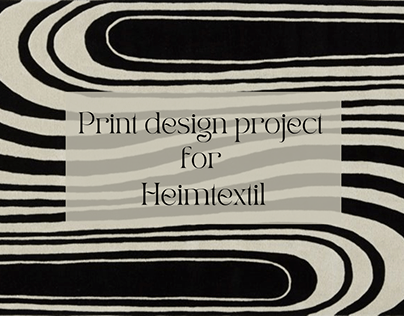 Heimtextil Print Design Project