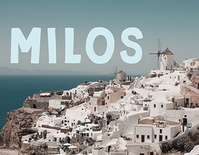 Milos Typeface #2682QCA