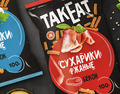 Cracker packaging design | TAKE EAT