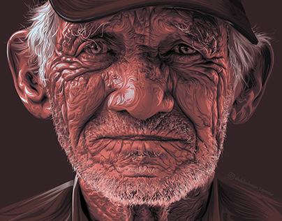 Digital Portraits: Old Wo(Man)