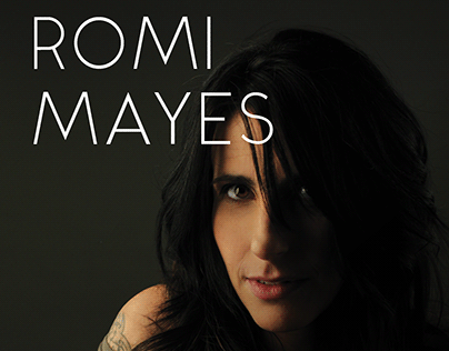 Romi Mayes Upcoming Shows Poster Design
