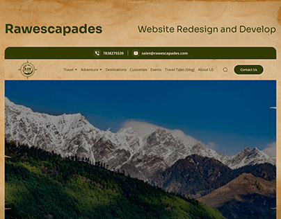 Rawescapades - Travel Website