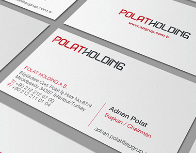 Polat Holding / Logo + Corporate ID Designs /