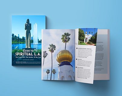 Guide to Spiritual L.A. Travel Book Design