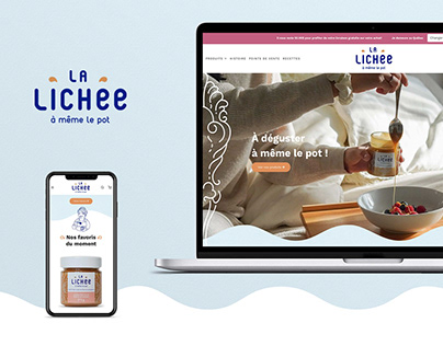 Site Web transactionnel La Lichée