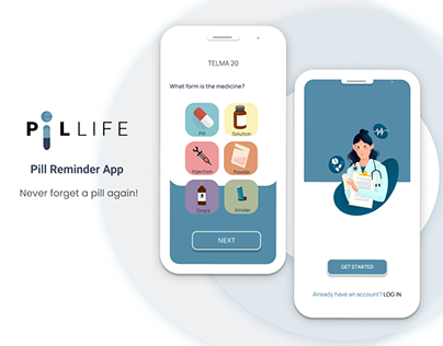 PILLife- Pill Reminder App