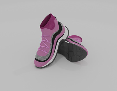 3D Shoes Modeling & Texturing