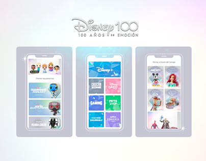 Disney100 | Landing design