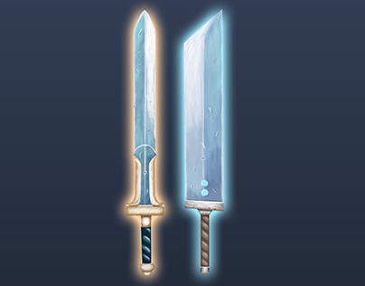 Glowing Swords