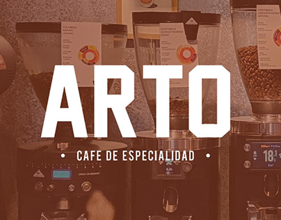 carta y flyer - Arto cafe de especialidad