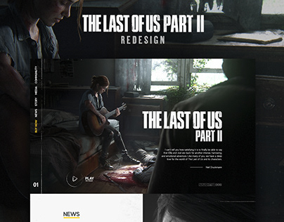 The Last of Us part II website