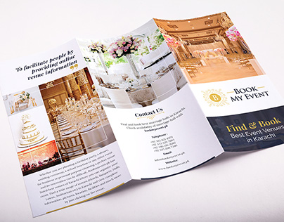 Tri-Fold Brochure for Event Management Company