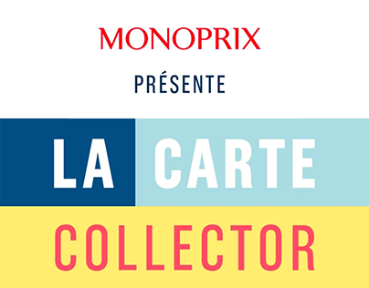Monoprix_La carte collector