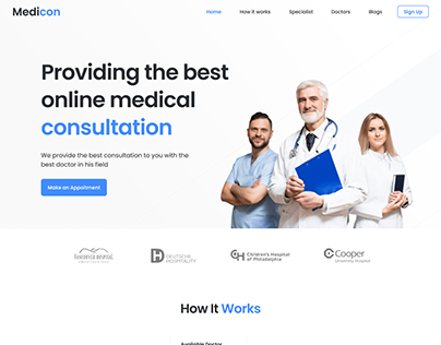Medical & Healthcare Website