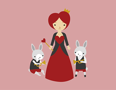 Alice in Wonderland Illustration