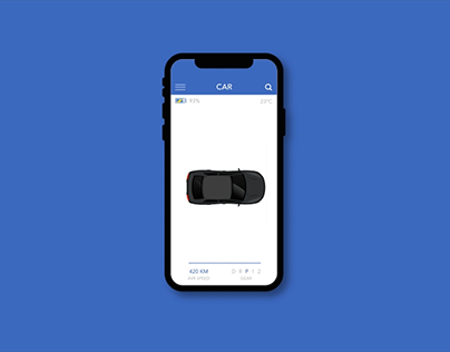 Smart Car App UI